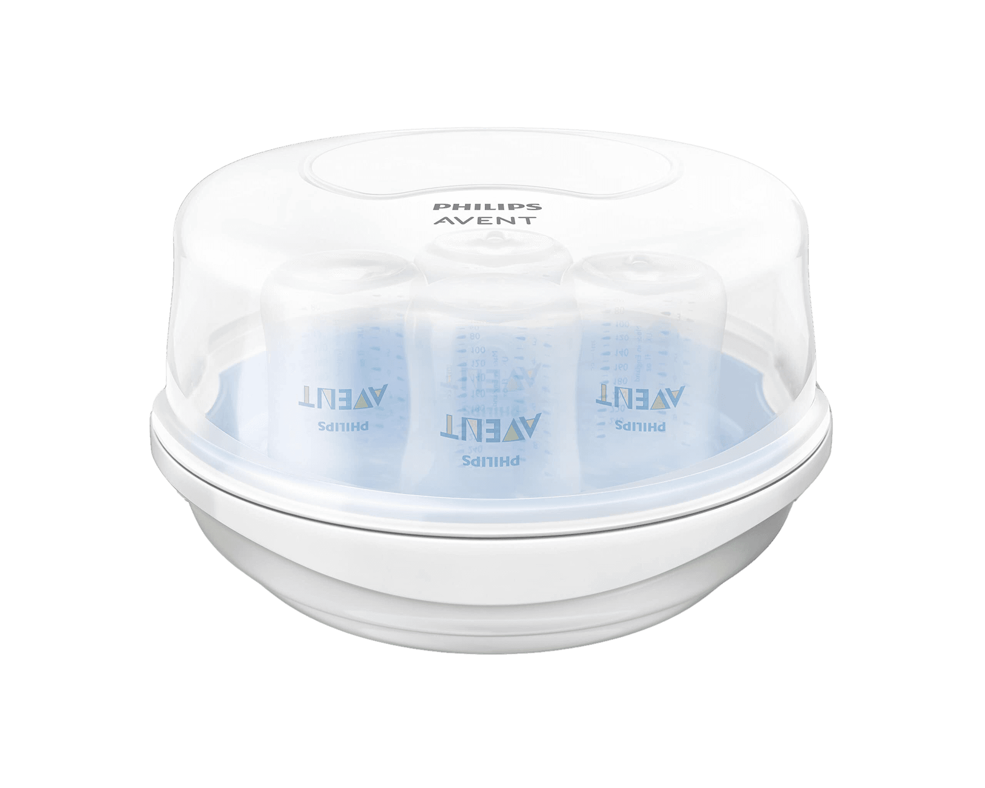 Microwave steriliser for baby feeding equipment