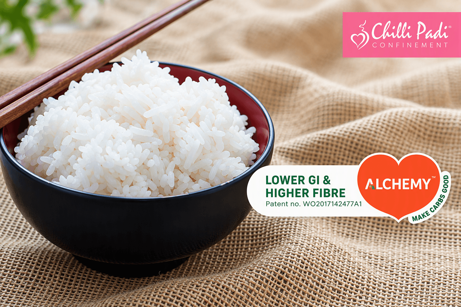 Why do we add Alchemy Fibre™ for Rice to our Fragrant White Rice?